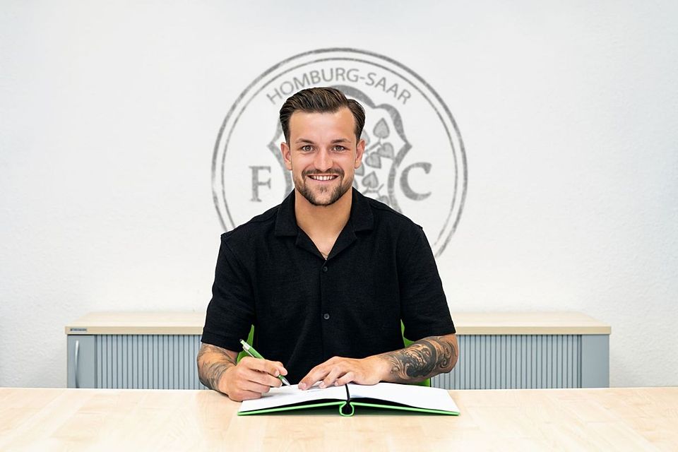 Frederic Baum ist beim FC Homburg der nächste Neuzugang
