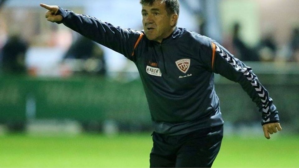 Walter Werner soll den Sportbund Rosenheim zum Klassenerhalt führen F: Buchholz