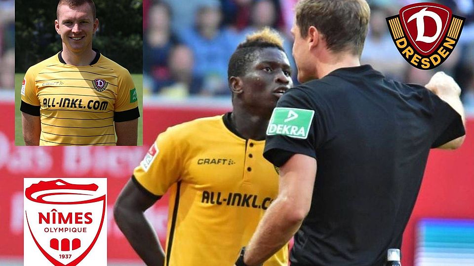 Hier noch im Dynamo-Trikot: Moussa Koné und Haris Duljevic.