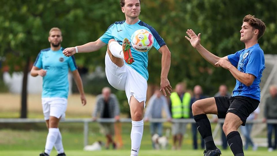 Für die Gruppenliga-Fußballer des SV Hummetroth (am Ball Luka Konjicija) geht es am Donnerstag im Kreispokal beim TV Fränkisch-Crumbach um den Einzug in die nächste Runde