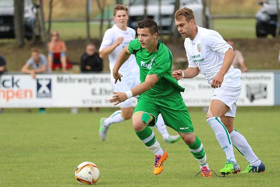 Seine ersten Schritte im Herrenbereich für die SpVgg Ansbach machte Patrick Kroiß in der Landesliga.