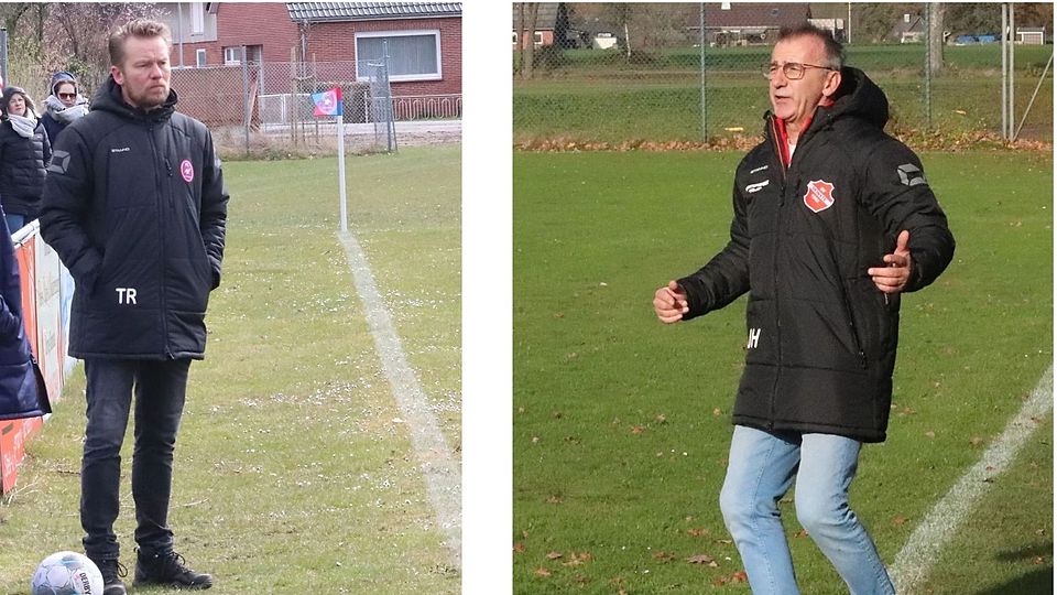 Zwei Trainer, die sich lange kennen: Andreas "Duhni" Duhn und Deinstes Joachim "Jockel" Höft. 