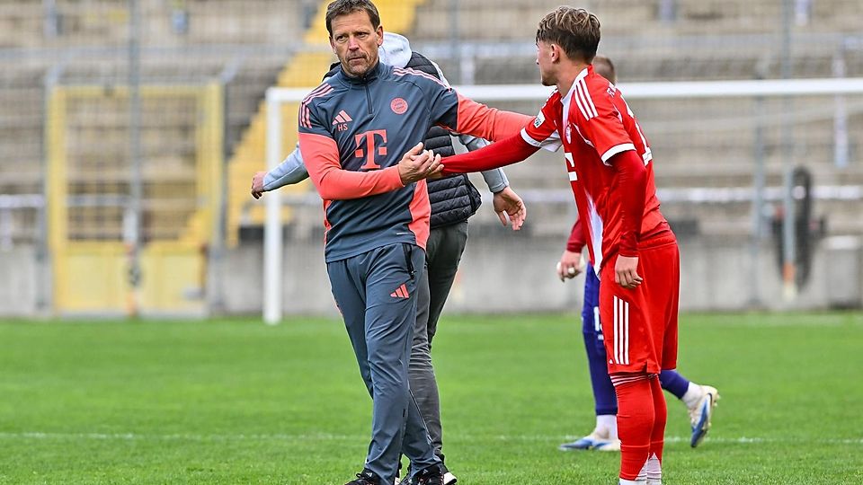 Holger Seitz durfte vergangenen Samstag erstmals Lennart Karl in der Regionalliga einsetzen. Die aktuelle Situation beeinflusst die Entwicklung des Youngsters.
