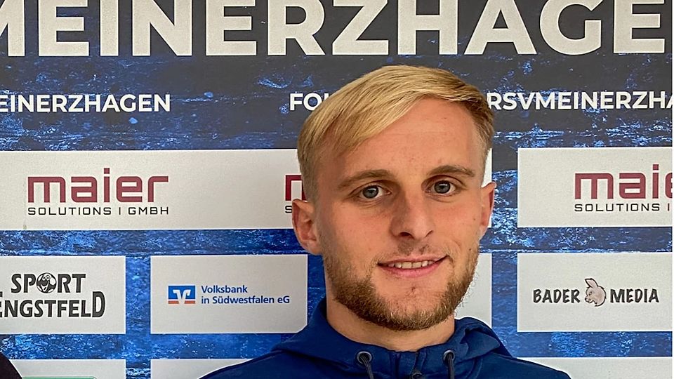 Dissing trug bereits vier Jahre das Trikot des RSV Meinerzhagen.