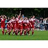 Stehen als Bezirksliga-Meister und Aufsteiger in die Regionenliga fest: Die Frauen des FV Sontheim. Foto: Heidenheimer Zeitung.