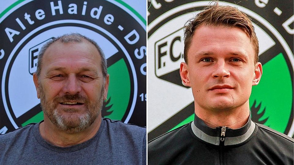 Robert Kaunzinger und Felix Schiffmeyer sind die neuen Alten beim FC Alte Haide-DSC
