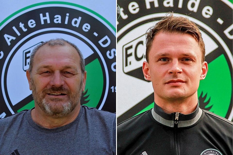 Robert Kaunzinger und Felix Schiffmeyer sind die neuen Alten beim FC Alte Haide-DSC