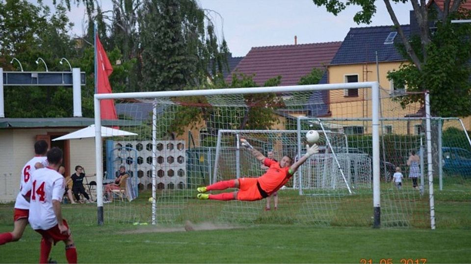 KSC-Schlussmann Alexander Bartsch will auch im letzten Saisonspiel gegen den SV Tapfer 06 Leipzig seinen Kasten sauber halten. F: Vereinsarchiv KSC Leipzig