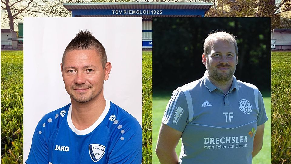 Manuel Hausner (links) und Thomas Falke bilden ab sofort das Trainerteam des TSV Riemsloh.