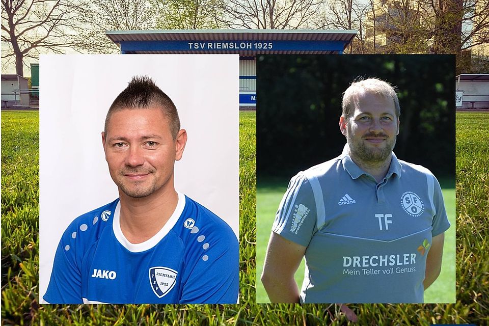 Manuel Hausner (links) und Thomas Falke bilden ab sofort das Trainerteam des TSV Riemsloh.