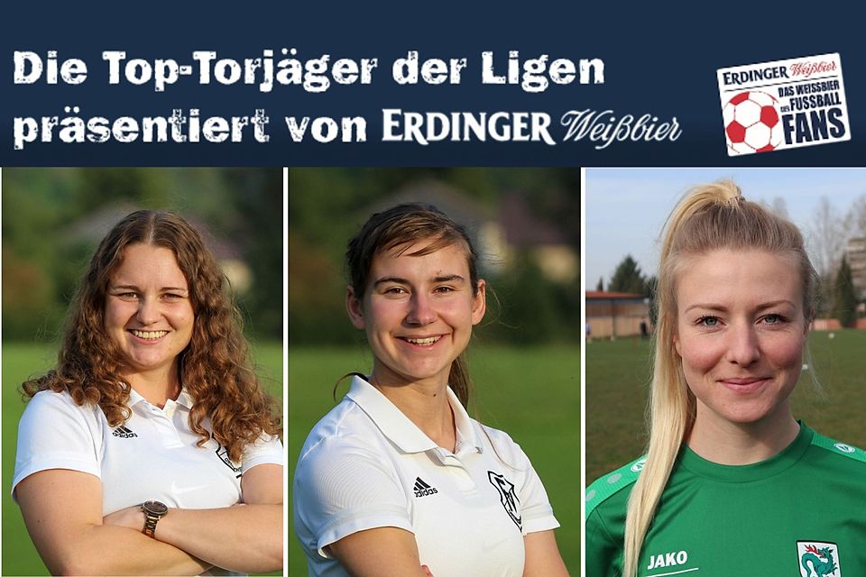 Der FVO dominiert: Zeller (M.) und Bauer (l.) stehen vor Doppler (r.) im Torjäger-Ranking.