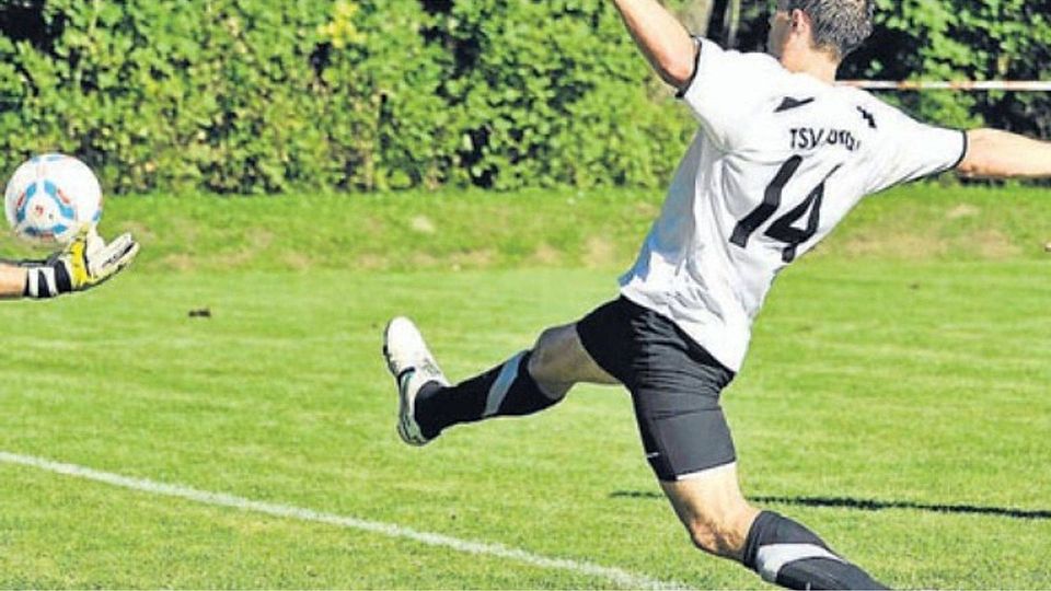 Werner Fischer traf zum 1:0. Foto: Sehr