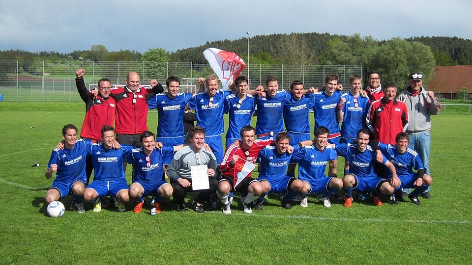 Gratulation an das Meisterteam des SV Mosbach! F: SV Mosbach