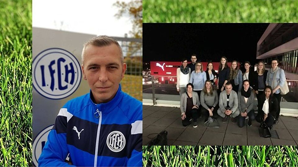 Markus Thielow (linkes Foto) betreut nun zusammen mit Nico De Luca die Damenmannschaft des 1.FC Herzogenaurach.