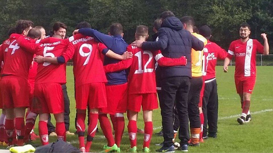 Der KSV Renningen schwört sich auf die TSG Leonberg ein. Foto: Celik