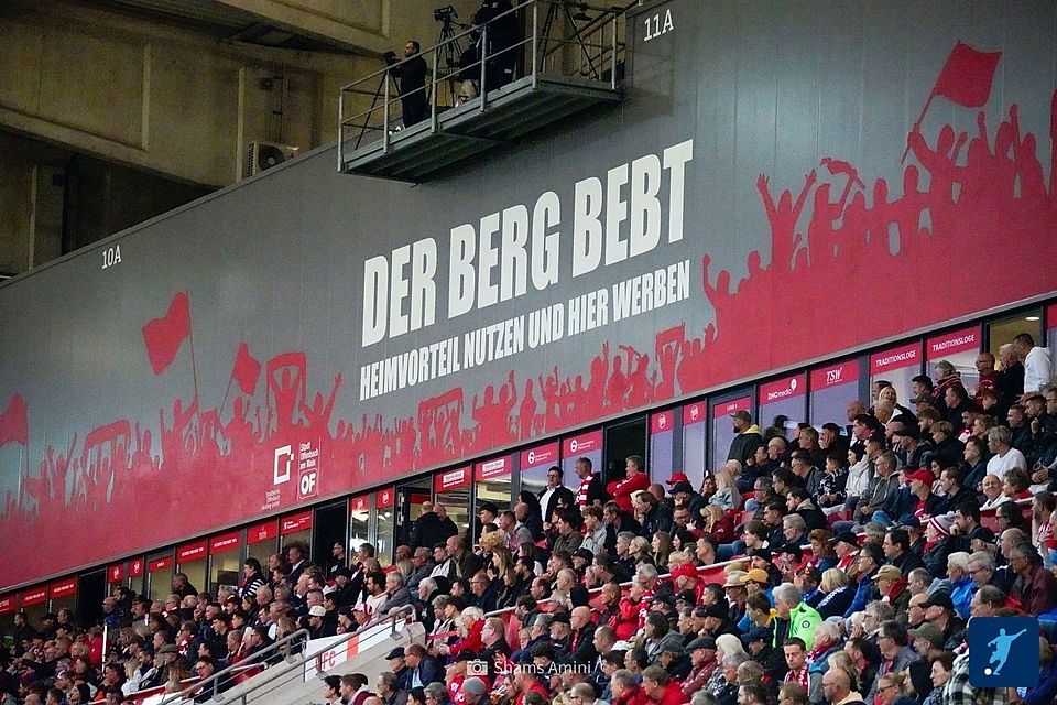 Der Bieberer Berg, Heimat der Offenbacher Kickers und Kultstätte.