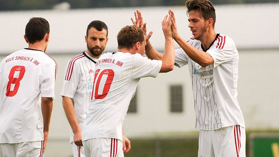 Der ASCK Simbach am Inn hat sich die Pokalkrone im Fußballkreis Passau aufgesetzt F: Feldl