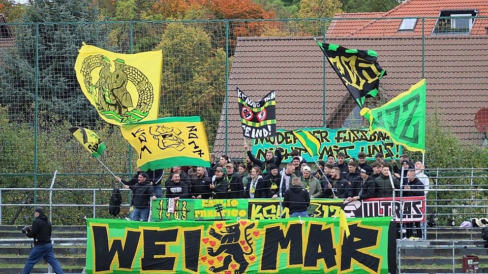 Dürfen sich auf eine spannende Zukunft freuen: die Fans des SC 1903 Weimar.