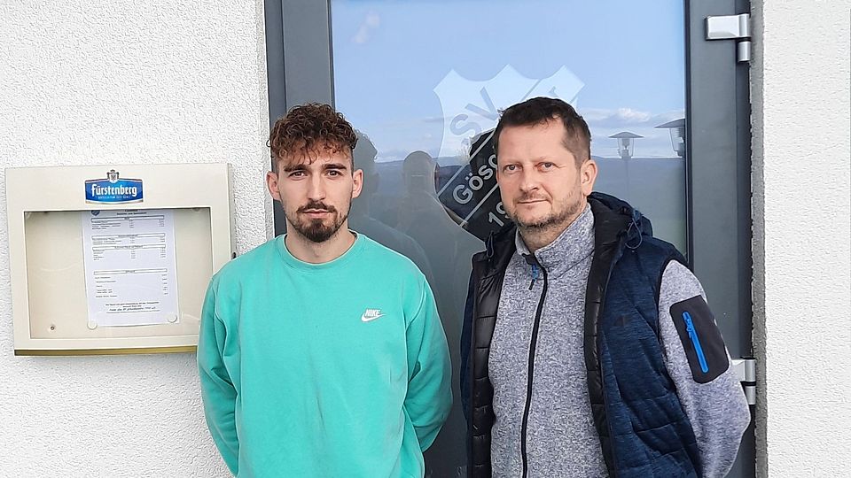 Neues Trainerduo beim SVG: Chef Andrzej Cytacki (rechts) und Co Kevin Hoheisel