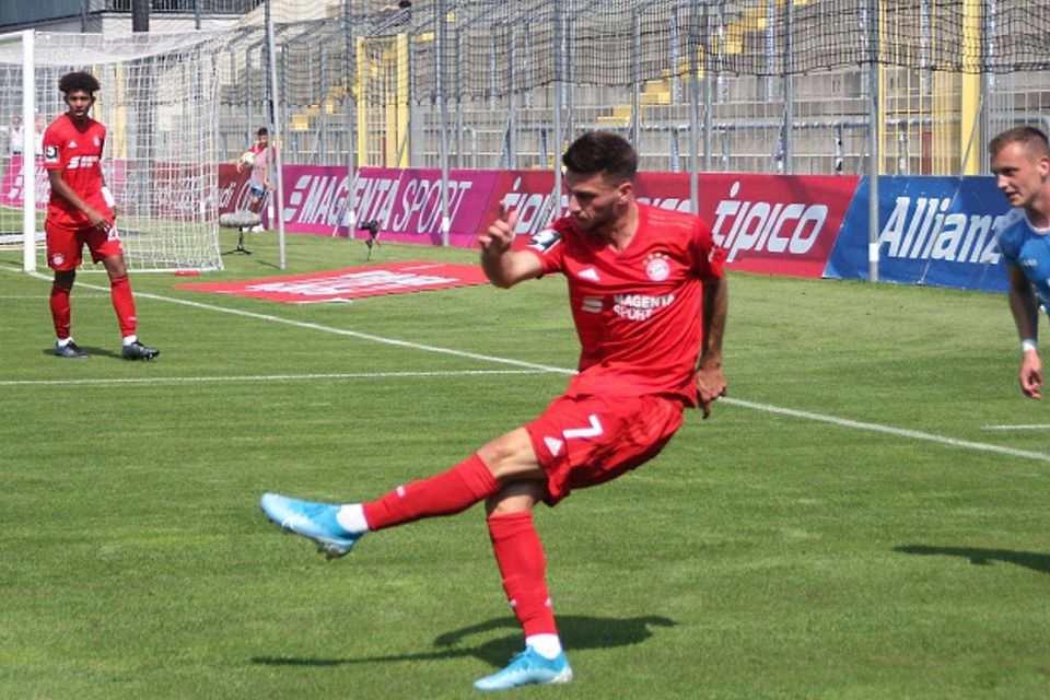 Leon Dajaku traf dreimal im Trikot der deutschen U19- Nationalmannschaft. Adrian Goldberg