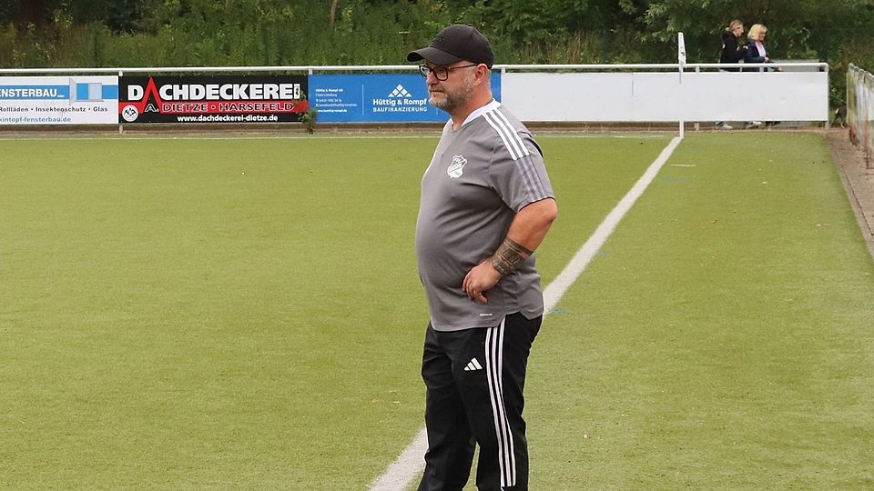 Gästetrainer FRank Dorenz sah einen glücklichen Sieg seiner Mannschaft.