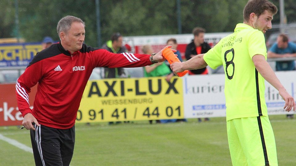 Ab sofort nicht mehr Trainer beim TSV 1860 Weißenburg: Oliver Wellert (45) wird zwar „akribische Arbeit“ bescheinigt, dennoch muss er beim abstiegsbedrohten Bezirksliga-Schlusslicht gehen. F: Uwe Mühling