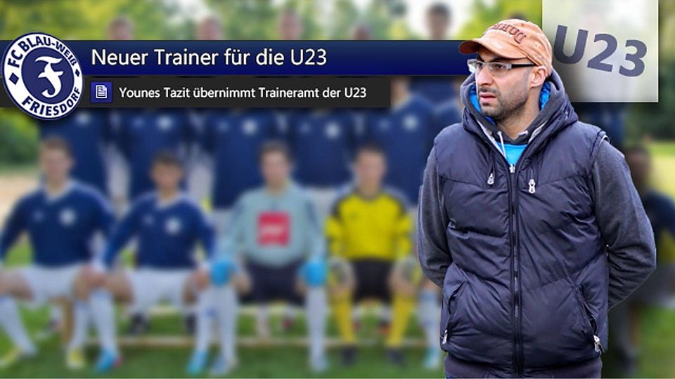 Younes Tazit freut sich auf seine neue Aufgabe als U23 Trainer