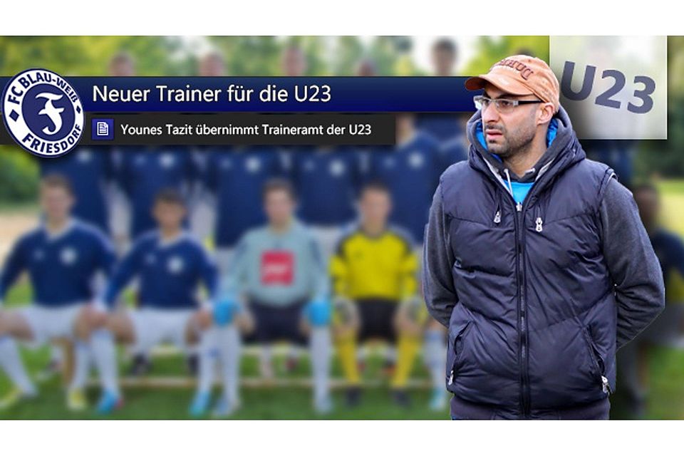 Younes Tazit freut sich auf seine neue Aufgabe als U23 Trainer
