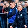Marcel Kißling (links) löste Timo Krautwurst als Trainer in Meiningen ab.
