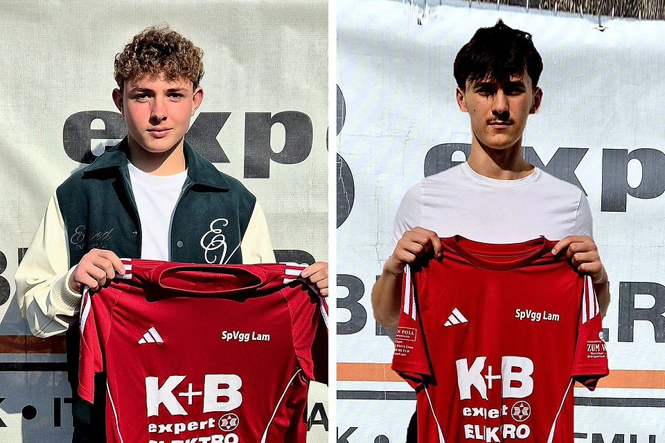 Johannes Mauerer (links) und Lukas Kronfeldner wechseln von der U19 der SpVgg GW Deggendorf zu den Waidlern Johannes Mauerer (links) und Lukas Kronfeldner wechseln von der U19 der SpVgg GW Deggendorf zu den Waidlern