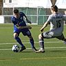 Der VfB Wiesloch (blau) darf nächstes Jahr wieder in der Kreisliga auf Torejagd gehen.