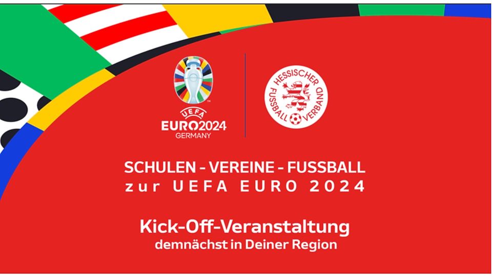 Im Rahmen der HFV-Kampagne zur EURO 2024 finden sechs Kick-Off Veranstaltungen in Hessen statt.