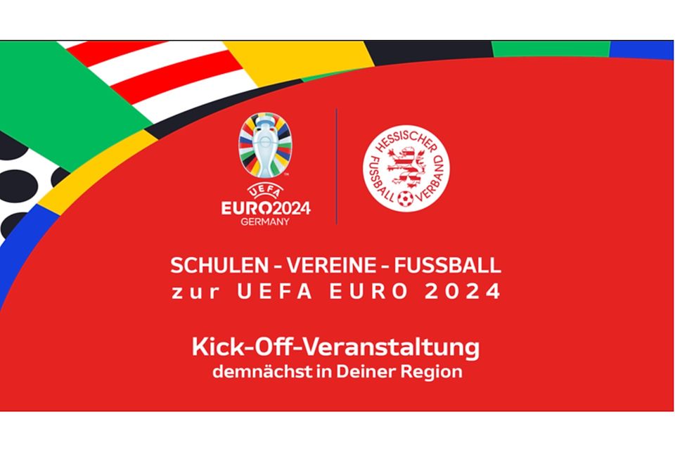 Im Rahmen der HFV-Kampagne zur EURO 2024 finden sechs Kick-Off Veranstaltungen in Hessen statt.