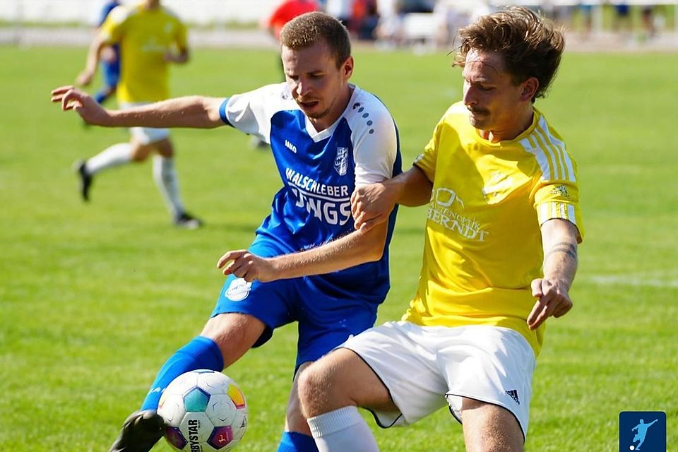 Im Derby "alles reinhauen" muss der SC Großengottern, so wie in dieser Szene Paul Renz. Die letzten beiden Duelle konnte der SC für sich entscheiden.