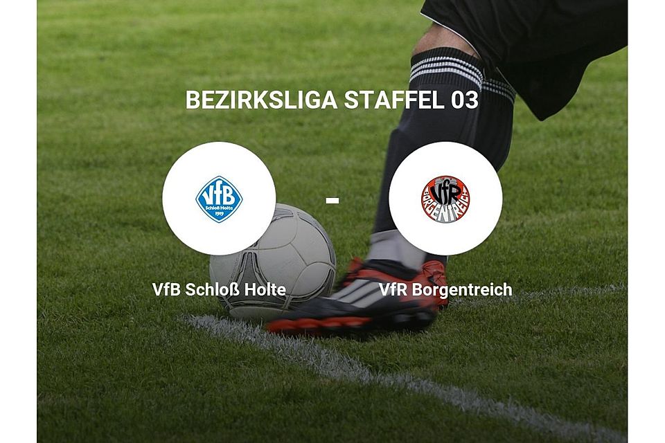 VfB Schloß Holte gegen VfR Borgentreich