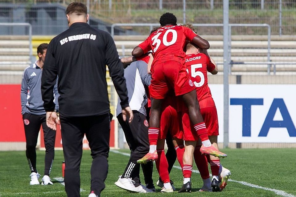 Düsseldorfs U23 spielte noch als letzte Mannschaft gegen den KFC. 