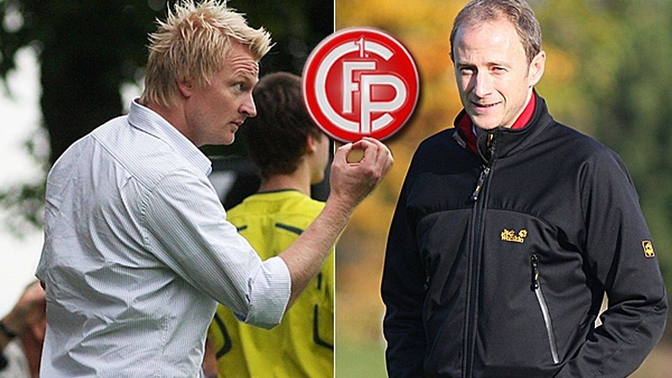 Thomas Fuchs (39) (r.) und Bastian Huber (31) machen nicht mehr weiter beim Traditionsverein Montage:Wagner