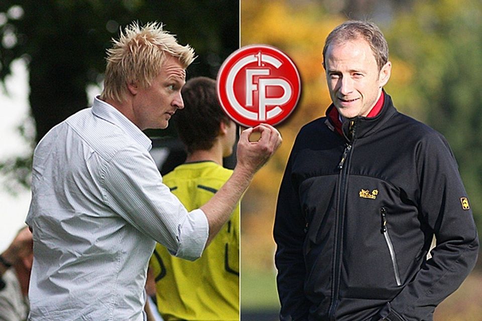 Thomas Fuchs (39) (r.) und Bastian Huber (31) machen nicht mehr weiter beim Traditionsverein Montage:Wagner