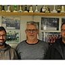 Neu-Co-Trainer Carsten Moritz, TSG-Abteilungsleiter Rainer Schulze und Neu-Trainer Marcel Würlich. | Foto: Verein