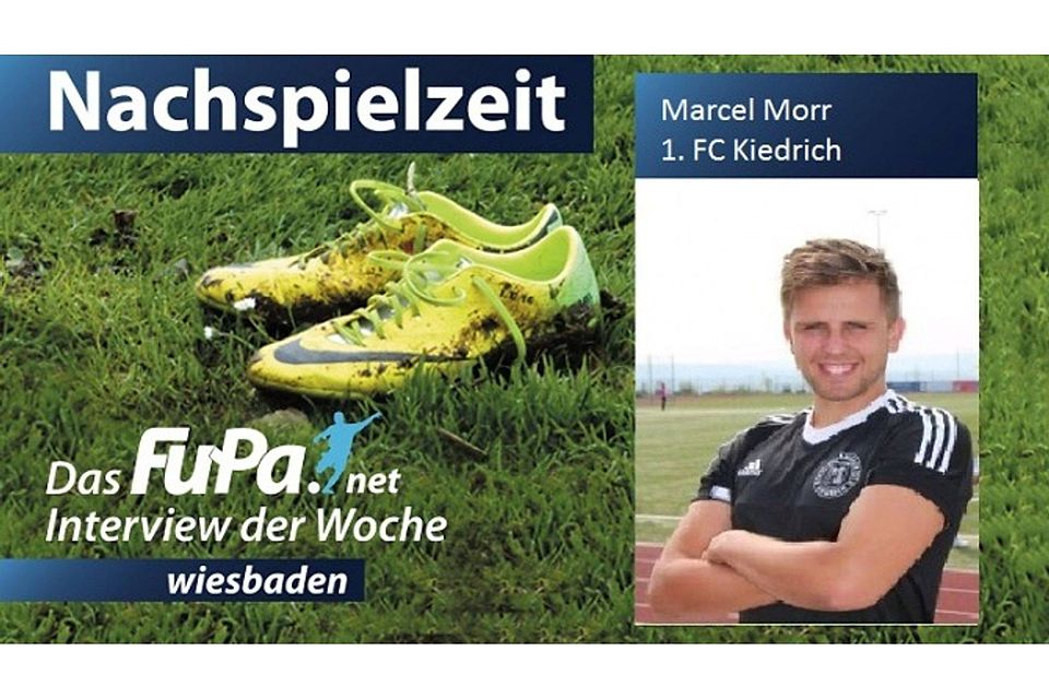In dieser Woche bei "Nachgetreten": Marcel Morr vom 1. FC Kiedrich.