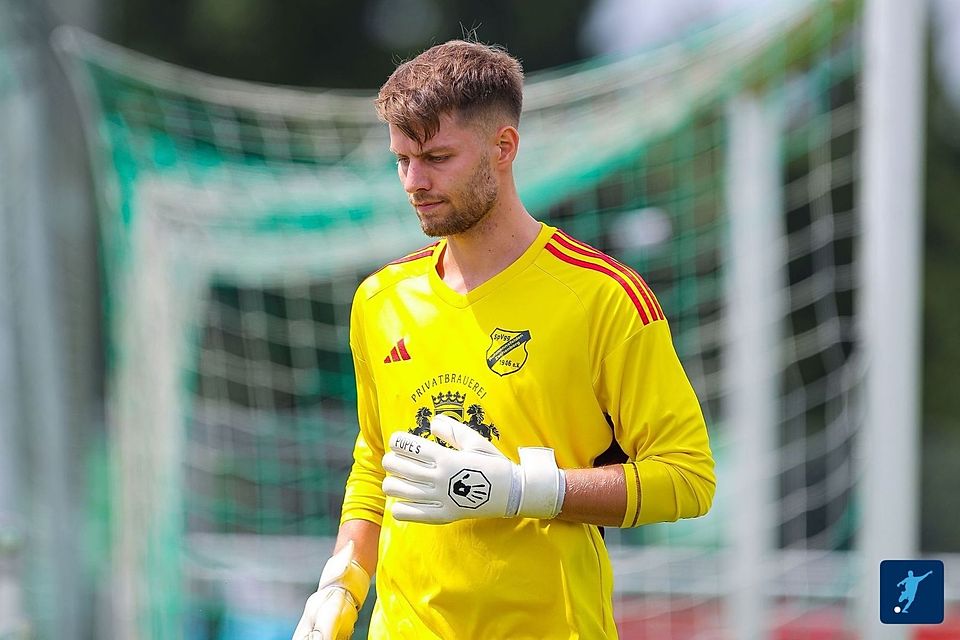 Sebastian Grübl ist der neue Stammtorhüter bei der SpVgg Ruhmannsfelden. Bislang musste er erst viermal hinter sich greifen - Liga-Bestwert!