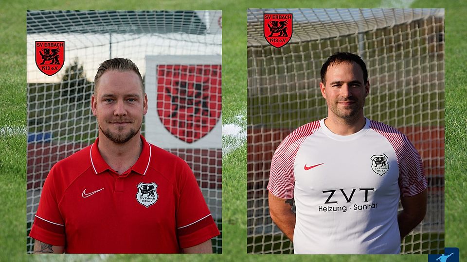 Kevin Faist und Timm Belz bleiben Trainer beim SV Erbach.