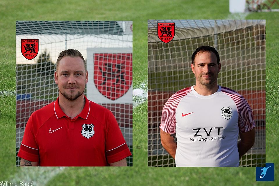 Kevin Faist und Timm Belz bleiben Trainer beim SV Erbach.