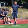 Sah trotz Niederlage eine gute Leistung seines Teams: FCE-Trainer Carsten Weber. 