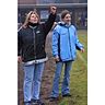 Die Brilliter Fußballerinnen Sonja Kroiß und Christine Murken waren in der Saison 2002/2003 das erste Frauentrainerteam im Herrenbereich im Kreis Rotenburg und möglicherweise deutschlandweit.Foto: Archiv Picasa