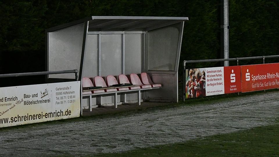 Der Platz in Hüffelsheim ist unbespielbar. Nur einer von vielen weiteren Plätzen in den Regionen Rheinhessen und Nahe.