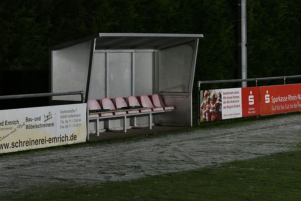 Der Platz in Hüffelsheim ist unbespielbar. Nur einer von vielen weiteren Plätzen in den Regionen Rheinhessen und Nahe.