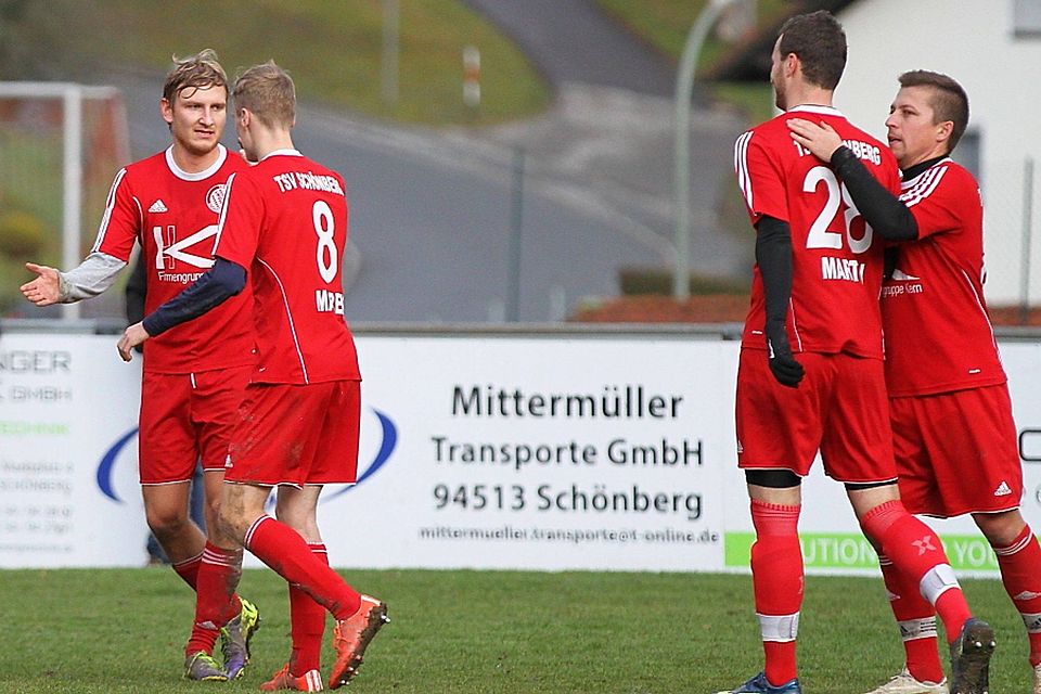 Der TSV Schönberg hat eine tolle Saison hinter sich  F: Grübl