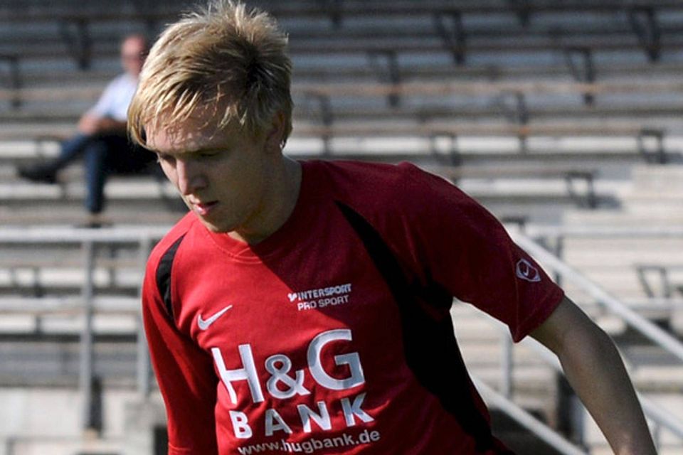 Andreas Wijtczyk, hier noch im Trikot der TSG Stadtbergen, gibt seine Premiere im Trikot des SV Cosmos Aystetten.  Foto: Andreas Lode