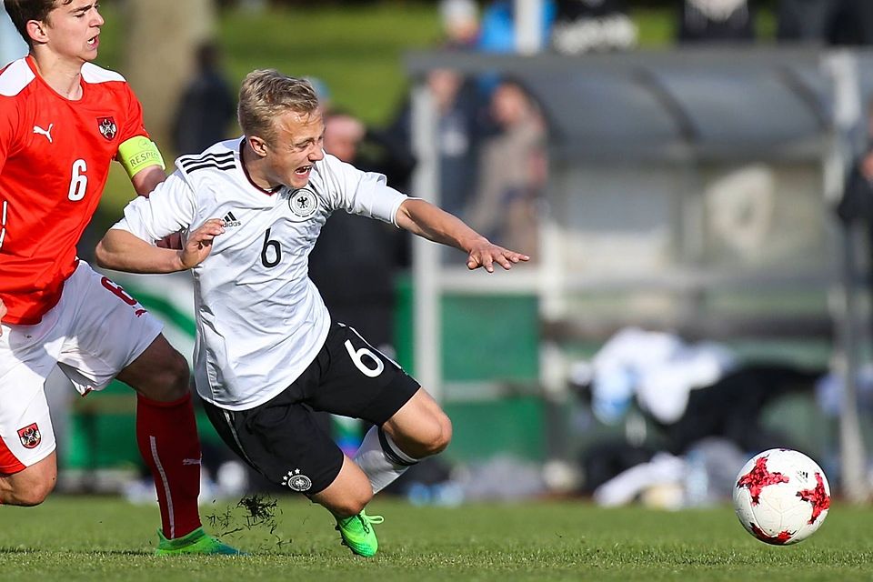 Trug den Adler auf der Brust: Landsbergs Neuzugang Simon Gartmann